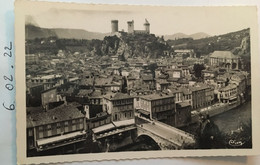 Cpsm, 09 Ariège, Foix, Vue Générale, éd CIM, Non écrite - Foix