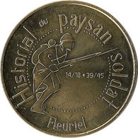 2016 MDP360 - FLEURIEL - Historial Du Paysan Soldat / MONNAIE DE PARIS - 2016