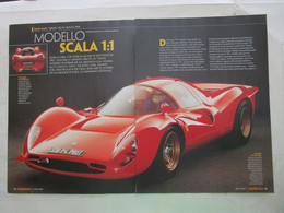 # ARTICOLO / CLIPPING FERRARI 330 P4 REPLICA DEL 1998 - Erstauflagen