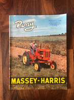 Tracteur Pony MASSEY HARRIS 1954  * Brochure Publicitaire Ancienne Illustrée * Massey Harris Tractor Agriculture - Tractors