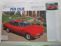 # ARTICOLO / CLIPPING FIAT DINO COUPE' 1968 - Erstauflagen