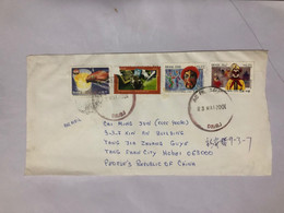 Brazil Cover Send To China With Stamp - Briefe U. Dokumente