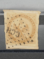 T23  INDO CHINA COL FRANC   1860  CACHET COCCHINCHINE ++ PAS COURANT+ + AFFRANCH. INTERESSANT - Gebruikt