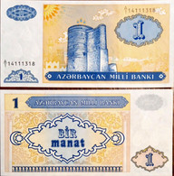 Azerbaïjan 1 Manat  Unc - Aserbaidschan