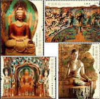 China 2020-14 Dunhuang Mogao Grottoes,MNH 4v - Nuevos