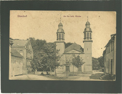 Dierdorf An Der Kath Kirche édit. G.m.b.H.n° 41424 Cachet Trésor Et Postes 131 & Régiment D'infanterie Coloniale - Dierdorf