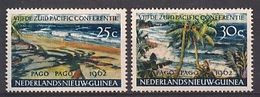 Nederlands Nieuw Guinea NVPH Nr 76/77 Ongebruikt/MH Pago Pago 1962 - Niederländisch-Neuguinea