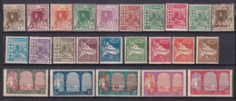 ALGERIE - ANNEE 1926 COMPLETE - YVERT N°34/57 * MH - COTE 2022 = 47 EUR. - Années Complètes