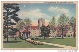 Indiana South Bend St Mary's College Curteich - South Bend