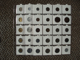 ITALY - COLLECTION OF 60 DIFFERENT COINS  FROM 1 CENTESIMO 1861 TO 500 LIRE 1999, LIT1.17 - Sammlungen