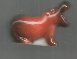 Féve , HIPPOPOTAME D'aprés Pompon, 2 Scans ,  Frais Fr 1.65 E - Dieren