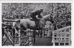 51720 - Deutsches Reich - 1936 - Sommerolympiade Berlin - Rumaenien, "Dracu-stie" Unter Oberleutnant Apostol - Horse Show