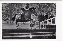 51725 - Deutsches Reich - 1936 - Sommerolympiade Berlin - Schweiz, "Exile" Unter Oberleutnant Ikle - Horse Show