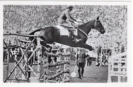 51728 - Deutsches Reich - 1936 - Sommerolympiade Berlin - Schweden, "Urfe" Unter Oberleutnant Francke - Reitsport