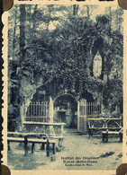 038 226 - CPA - Belgique - Institut Des Ursulines - Wavre Notre-Dame - Grotte Dans Le Parc - Sint-Katelijne-Waver