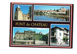 Cpm - 63 - Pont Du Chateau - Multivues - Borne Incendie - Pont Du Chateau