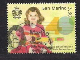 San Marino Saint-Marin 2015  (°) Oblitéré L' Institute Musicale - Usados