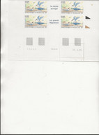 ST PIERRE ET MIQUELON - POSTE AERIENNE - BLOC DE 4 N° 74  NEUF SANS CHARNIERE - ANNEE 1993 - COTE : 18 € - Unused Stamps