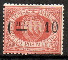 Saint-Marin YT 10 Neuf Avec Charnière X MH - Unused Stamps