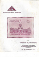 Revista Filatelica N° 153-S.F.A Y A.F.R.A. Fusionadas - Spanish (from 1941)