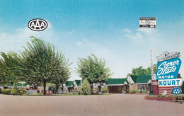 Miami Oklahoma, Sooner State Kourt Motel On Route 66 Lodging, C1940s/50s Vintage Postcard - Route ''66'