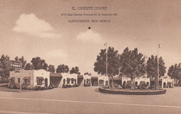 Albuquerque New Mexico, Route 66, El Oriente Court Motel, C1940s/50s Vintage Postcard - Route ''66'