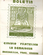 Boletin Del Circulo Filatelico LA  DEMAJAGUA Cuba - Espagnol (àpd. 1941)