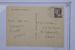 AT9 LUXEMBOURG  BELLE CARTE  1980 BACHARAGE ? POUR LA FRANCE    +  + AFFRANCH. INTERESSANT - Storia Postale