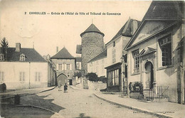 71 CHAROLLES - Entrée De L'hôtel De Ville Et Tribunal De Commerce - Charolles