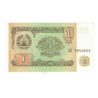 Billet, Tadjikistan, 1 Ruble, 1994, KM:1a, SUP+ - Tadjikistan