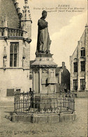 038 342 - CPSM - Belgique - Damme - Statue De Jacques De Coster Van Maerlant - Damme