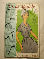 Ancien Patron De La Revue "L'ECHO DE LA MODE" Des Années 60 - Taille 44 - N°76029 - Une Robe - Patrons