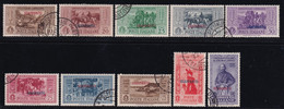 1932 Garibaldi Serie Cpl. Sass. 17/26 Usato Buone Centrature - Egée (Scarpanto)