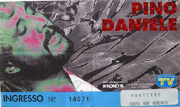 PINO DANIELE Tour 1995 Biglietto Concerto Ticket Roma - Konzertkarten