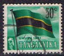 TD 66 - TANGANYIKA N° 44 Obl. Drapeau - Tanganyika (...-1932)