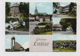 5253 LINDLAR, Mehrbild-AK, Handcoloriert, 60er Jahre - Lindlar