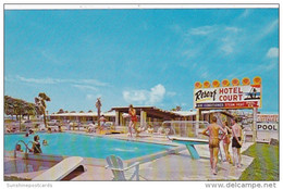 Florida Panama City Beach Resort Hotel Court - Panama City