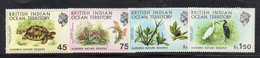 CI1064 - BRITISH INDIAN OCEAN TERRITORY , La Serie Emessa Nel 1971 ** Gomma Stanca - British Indian Ocean Territory (BIOT)