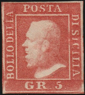 5 Gr. II Tav Pos.59 Sass 11 Nuovo MLH* Cv 1500 - Sicily