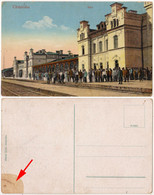 MOLDOVA / ROMÂNIA - CHISINAU : GARA / LA GARE / THE TRAIN STATION - GLASUL TARII / CHISINAU ~ 1910 - '920 ? (aj332) - Moldavie