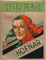 Etiquette Boite Cigare En Relief  " HOFNAR " - Labels