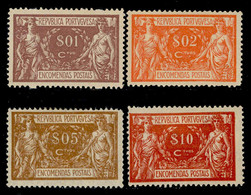 ! ! Portugal - 1920 Parcel Post $01 To $10 - Af. EP 01 To 04 - MH - Nuovi