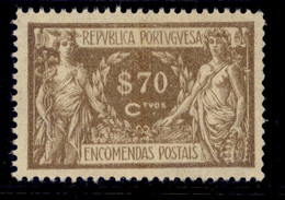 ! ! Portugal - 1920 Parcel Post $70 - Af. EP 09 - MNH - Unused Stamps