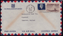 CANADA  1958 COVER To England @D6343 - Briefe U. Dokumente