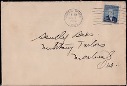 CANADA 1954 Domestic COVER @D6560 - Lettres & Documents