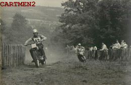 CARTE PHOTO : COURSE DE MOTOCROSS MEETING MOTOR-CLUB MOTARD SPORT MOTORCROSS DERBY SPORT - Motorräder