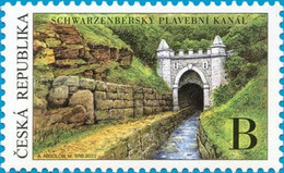 Czech Republic - 2022 - Technical Monument - Schwarzenberg Canal - Mint Stamp - Unused Stamps