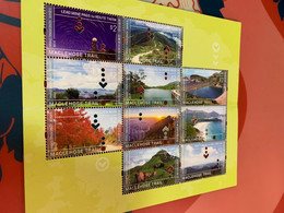 Hong Kong Stamp Landscape Of Maclehose Trail Booklet MNH - Usati