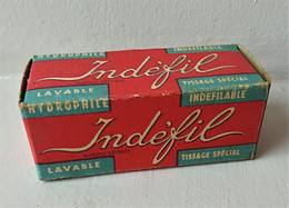 - Ancienne Boite En Carton - Bande De Gaze Hydrophile " Indéfil "- Objet De Collection - Pharmacie - - Equipo Dental Y Médica