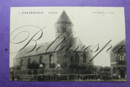 Sint-Eloois-Vijve Kerk Cafe St Eloi 1912 - Waregem